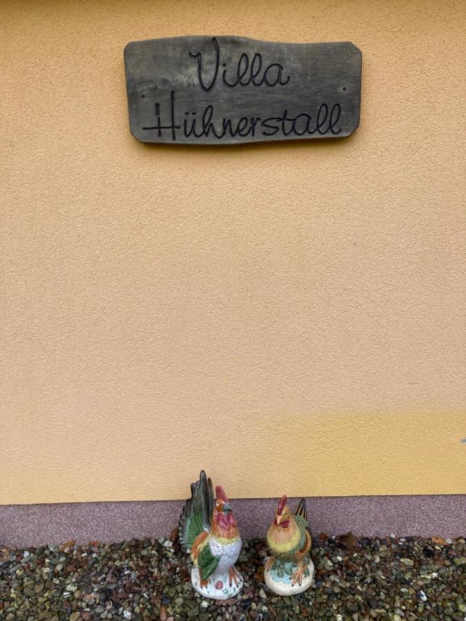 Ferienhaus -Villa Huehnerstall- Hessenburg Eksteriør billede
